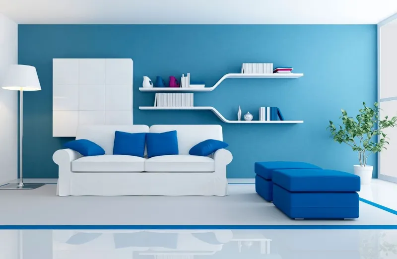 Renueva tu hogar con decoración en azul cielo