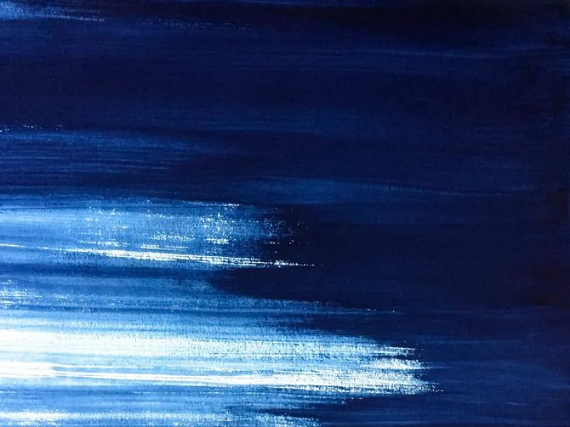 La psicología detrás del color azul añil